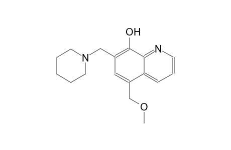 5-Methoxymethyl-7-piperidin-1-ylmethyl-quinolin-8-ol