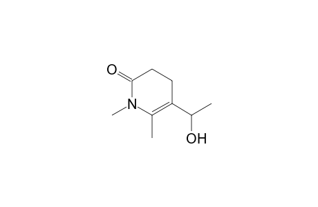 5-(1-Hydroxyethyl)-1,6-dimethyl-1,2,3,4-tetrahydro-2-pyridinone