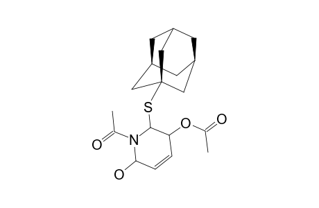 3-ACETOXY-1-ACETYL-2-(1-ADAMANTYL-THIO)-6-HYDROXY-1,2,3,6-TETRAHYDRO-PYRIDINE