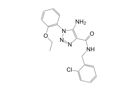 1H-1,2,3-triazole-4-carboxamide, 5-amino-N-[(2-chlorophenyl)methyl]-1-(2-ethoxyphenyl)-