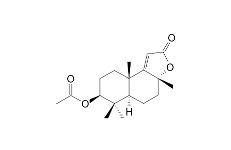 DELTA-(9-(11))-3-BETA-ACETOXYSCLAREOLIDE