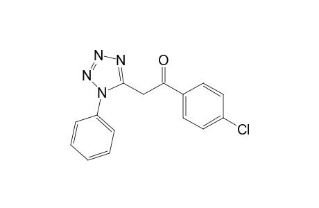 1-Phenyl-5-(4-chlorobenzoyl)methyltetrazole