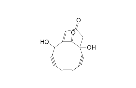 Bicyclo[7.3.1]trideca-4,9-diene-2,6-diyne-11,13-dione, 1,8-dihydroxy-, [1R-(1R*,4Z,8S*)]-