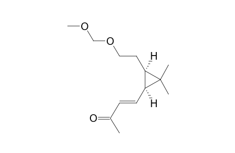 (1-R,3-S)-(+)-2,2-DIMETHYL-3-(2-METHOXYMETHOXYETHYL)-11-[(1-E)-3-OXOBUTENYL]-CYCLOPROPANE