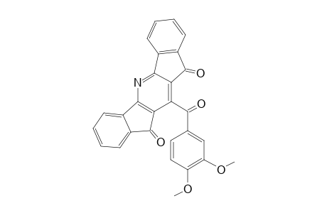 11-(3,4-Dimethoxybenzoyl)diindeno[1,2-b:2',1'-e]pyridine-10,12-dione