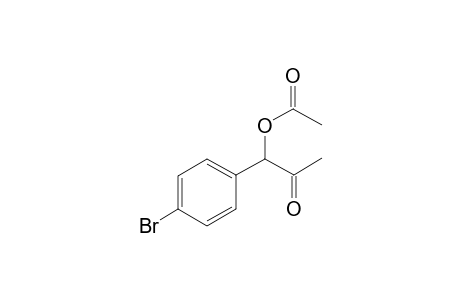 1-(4-Bromophenyl)-2-oxopropyl acetate