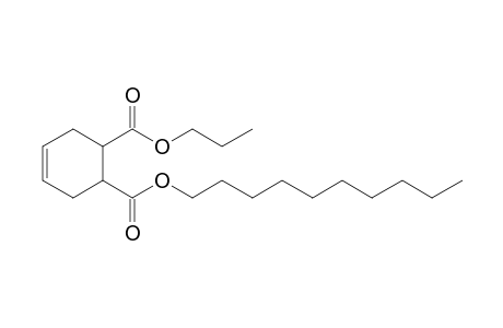 cis-Cyclohex-4-en-1,2-dicarboxylic acid, propyl decyl ester