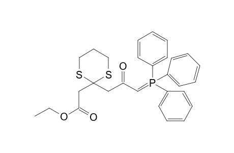 3-(1',3'-Dithian-2'-yl)-5-oxo-6-(triphenylphosphoranylidenyl) hexanoate
