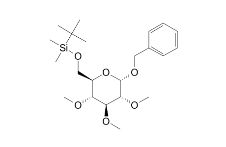tert-Butyl-dimethyl-[[(2R,3R,4S,5R,6S)-3,4,5-trimethoxy-6-phenylmethoxy-2-oxanyl]methoxy]silane