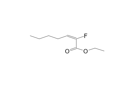 (E)-2-Fluoro-2-heptenoic acid, ethyl ester