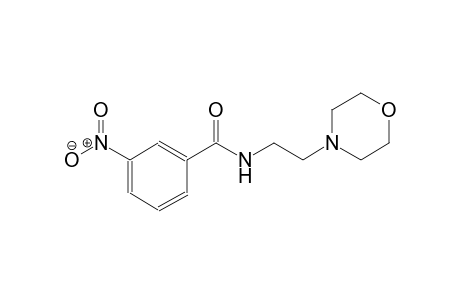 N-[2-(4-morpholinyl)ethyl]-3-nitrobenzamide