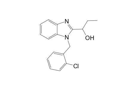 1-{1-[(2-chlorophenyl)methyl]-1H-1,3-benzodiazol-2-yl}propan-1-ol