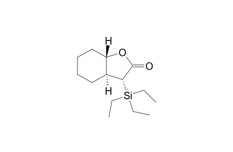 (1S,6S,9R)-9-(Triethylsilyl)-7-oxabicyclo[4.3.0]nonan-8-one