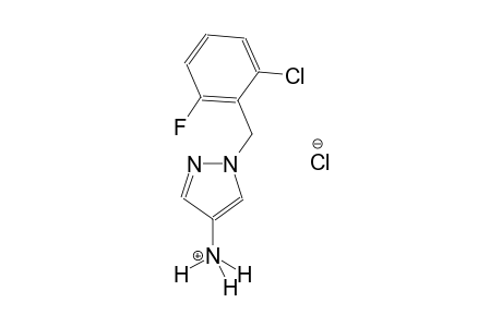 1H-pyrazol-4-aminium, 1-[(2-chloro-6-fluorophenyl)methyl]-, chloride