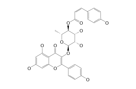 KAEMPFEROL-3-O-ALPHA-L-[4''-(Z)-PARA-COUMAROYL]-RHAMNOPYRANOSIDE