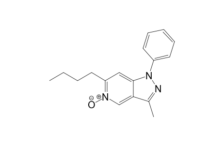 6-Butyl-3-methyl-1-phenyl-1H-pyrazolo[4,3-c]pyridine 5-Oxide