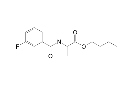 L-Alanine, N-(3-fluorobenzoyl)-, butyl ester