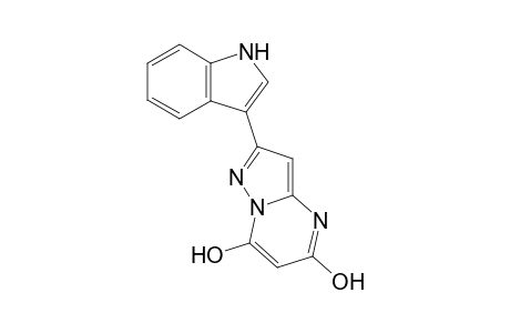 5-Hydroxy-2-(1H-indol-3-yl)pyrazolo[1,5-a]pyrimidin-7(6H)-one
