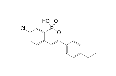 1-Oxo-1-Hydroxy-7-chloro-3-(4-ethylphenyl)benzo[c][1,2]oxaphosphinine
