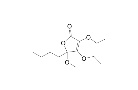 5-Butyl-3,4-diethoxy-5-methoxy-2-furanone