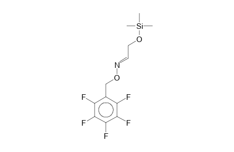 Glycolaldehyde, (O-pentafluorobenzyl)oxime, trimethylsilyl ether, (syn or anti)-