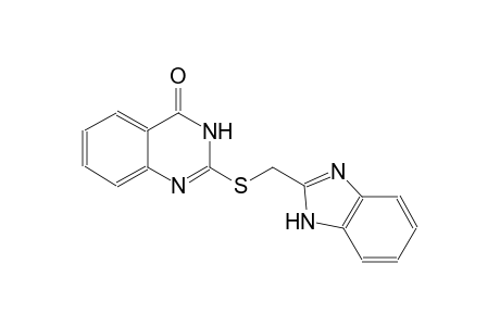 4(3H)-quinazolinone, 2-[(1H-benzimidazol-2-ylmethyl)thio]-