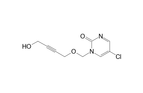 5-Chloro-1-[(4'-hydroxy-2'-butynyloxy)methyl]-2(1H)-pyrimidinone