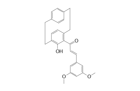 1-Hydroxy-2-(3-(3,5-dimethoxyphenyl)-1-oxoprop-2-en-1-yl)[2.2]paracyclophane