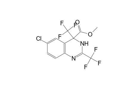 Quinazoline-4-carboxylic acid, 3,4-dihydro-6-chloro-2,4-bis(trifluoromethyl)-, methyl ester
