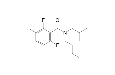 Benzamide, 2,6-difluoro-3-methyl-N-butyl-N-isobutyl-