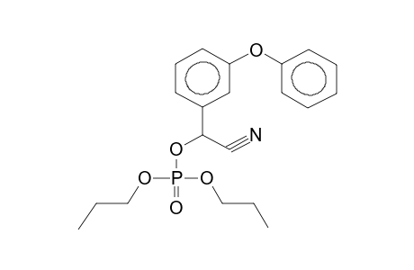 O,O-DIPROPYL-O-(ALPHA-CYANO-3-PHENOXYBENZYL)PHOSPHATE