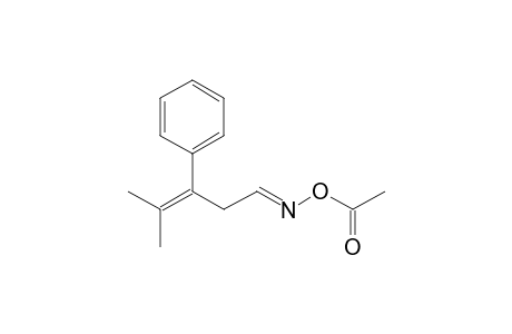 4-Methyl-3-phenylpent-3-enal oxime acetate