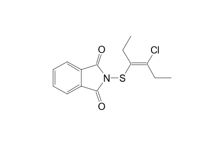 (1,2-diethyl-2-chloro)-vinyl-phthalimidosulphenamide