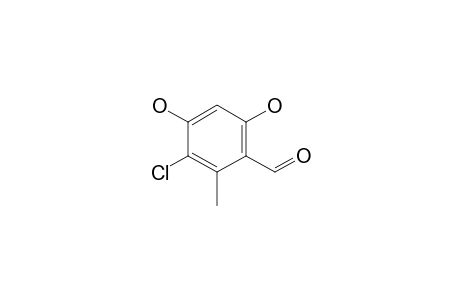 3-Chloro-4,6-dihydroxy-2-methyl-benzaldehyde