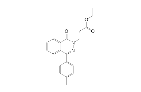 ethyl 3-(4-(4-methylphenyl)-1-oxo-2(1H)-phthalazinyl)propanoate