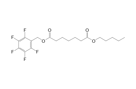 Pimelic acid, pentafluorobenzyl pentyl ester