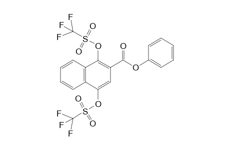Phenyl 1,4-Bis(trifluoromethylsulfonyloxy)-2-naphthoate