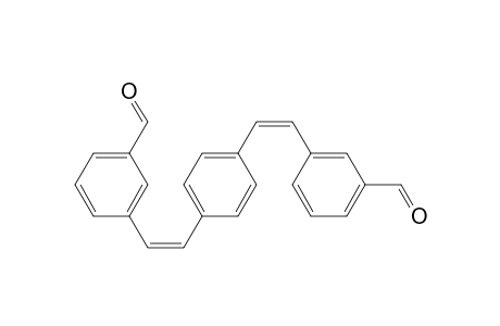 Benzaldehyde, 3,3'-(1,4-phenylenedi-2,1-ethenediyl)bis-, (Z,Z)-