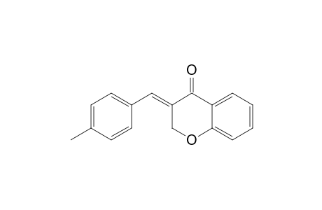 (E)-3-(4'-METHYL-PHENYLIDENE)-CHROMANONE