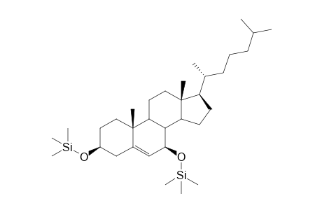 7beta-Hydroxy-cholesterol bis(trimethylsilyl) ether