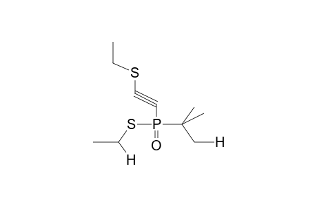 S-ETHYL-TERT-BUTYL(ETHYLTHIOETHYNYL)THIOPHOSPHINATE