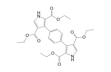 Tetraethyl 3,3'-(1,4-phenylene)bis(pyrrole-2,4-dicarboxylate)