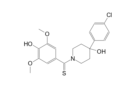 4-piperidinol, 4-(4-chlorophenyl)-1-[(4-hydroxy-3,5-dimethoxyphenyl)carbonothioyl]-