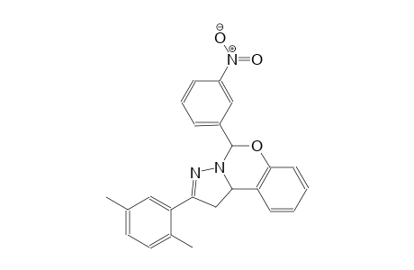 2-(2,5-dimethylphenyl)-5-(3-nitrophenyl)-1,10b-dihydropyrazolo[1,5-c][1,3]benzoxazine