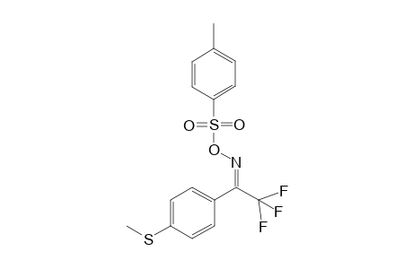 4-(Methylthio)trifluoroacetophenone O-(p-tolylsulfonyl)oxime