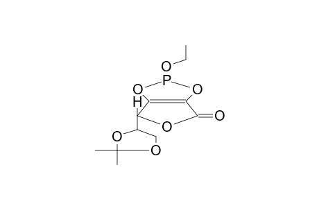 2,3-O-ETHOXYPHOSPHITOYL-5,6-O-ISOPROPYLIDENE-L-ASCORBINIC ACID