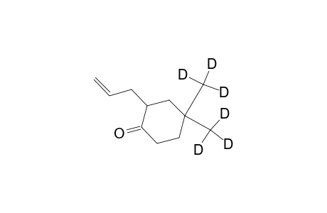 4,4-Di-trideuteromethyl-2-allylcyclohexanone