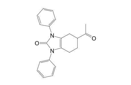 5-Acetyl-1,3-diphenyl-4,5,6,7-tetrahydro-1H-benzo[d]imidazol-2(3H)-one