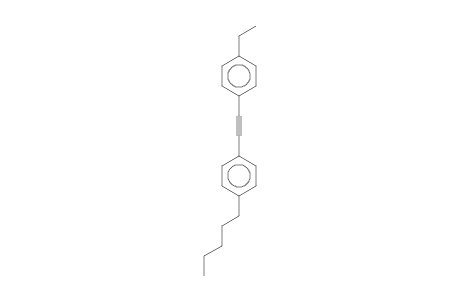 1-Ethyl-4-[(4-pentylphenyl)ethynyl]benzene