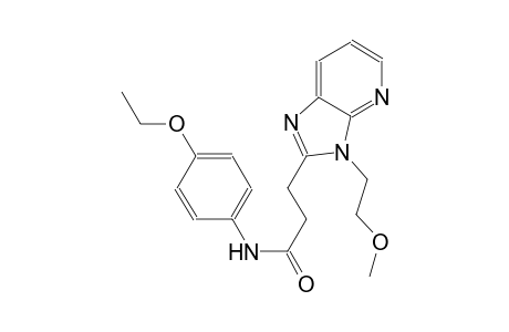 3H-imidazo[4,5-b]pyridine-2-propanamide, N-(4-ethoxyphenyl)-3-(2-methoxyethyl)-